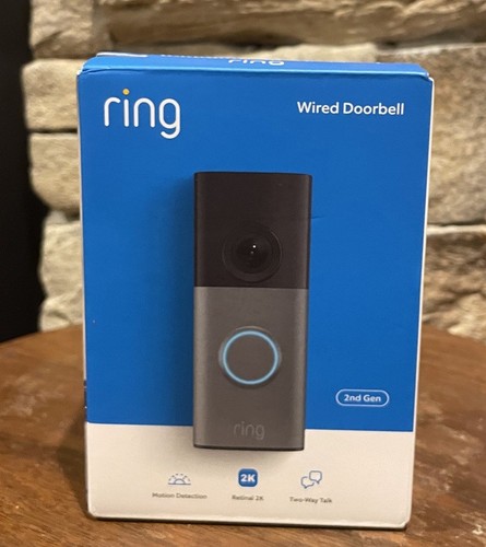 Ring wired doorbell - ring, 2k